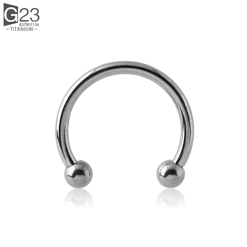 Piercing Circular Barbell Básico Titânio